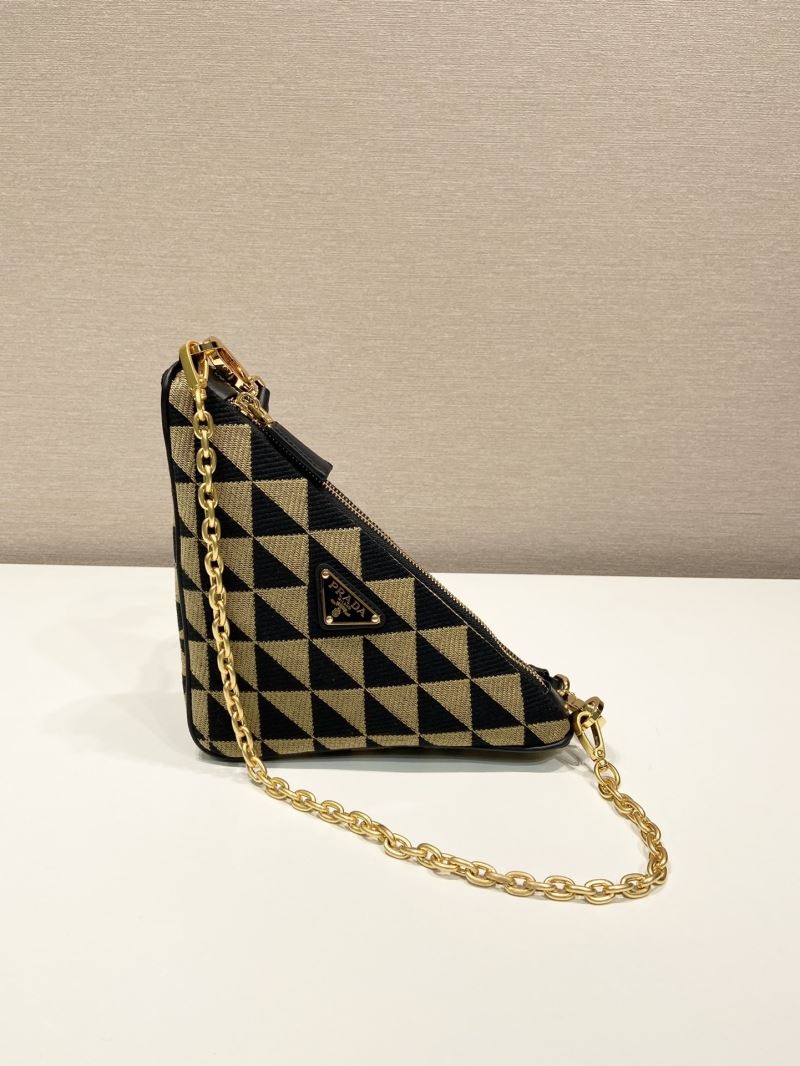 Pra*a triangle pouch